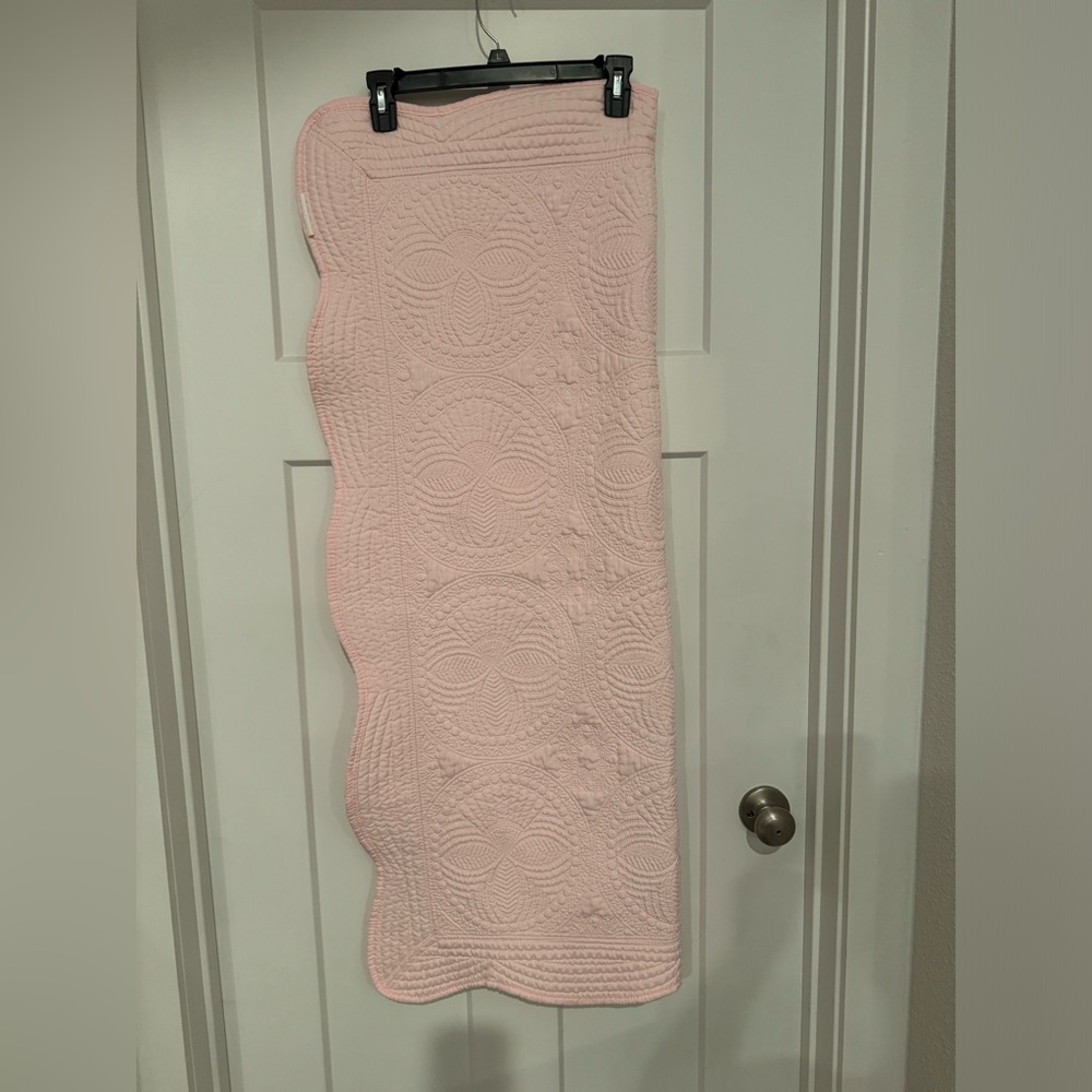 Pink Baby Quilt (crib)